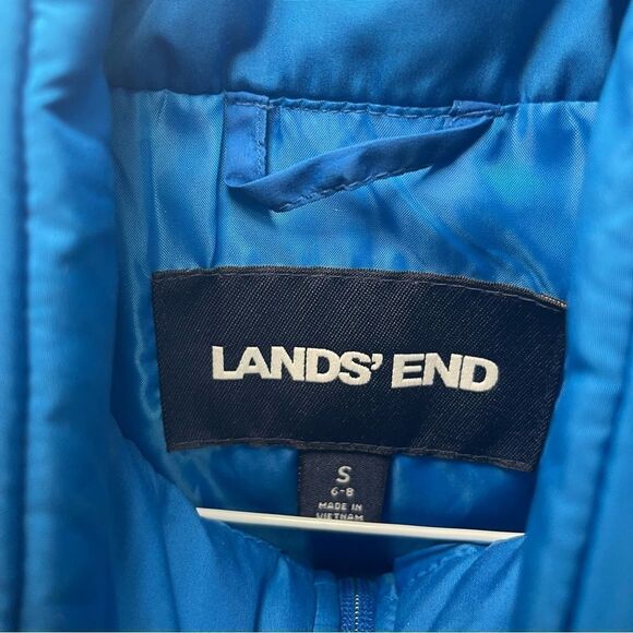 Blue Lands End Vest - Picture 3 of 5